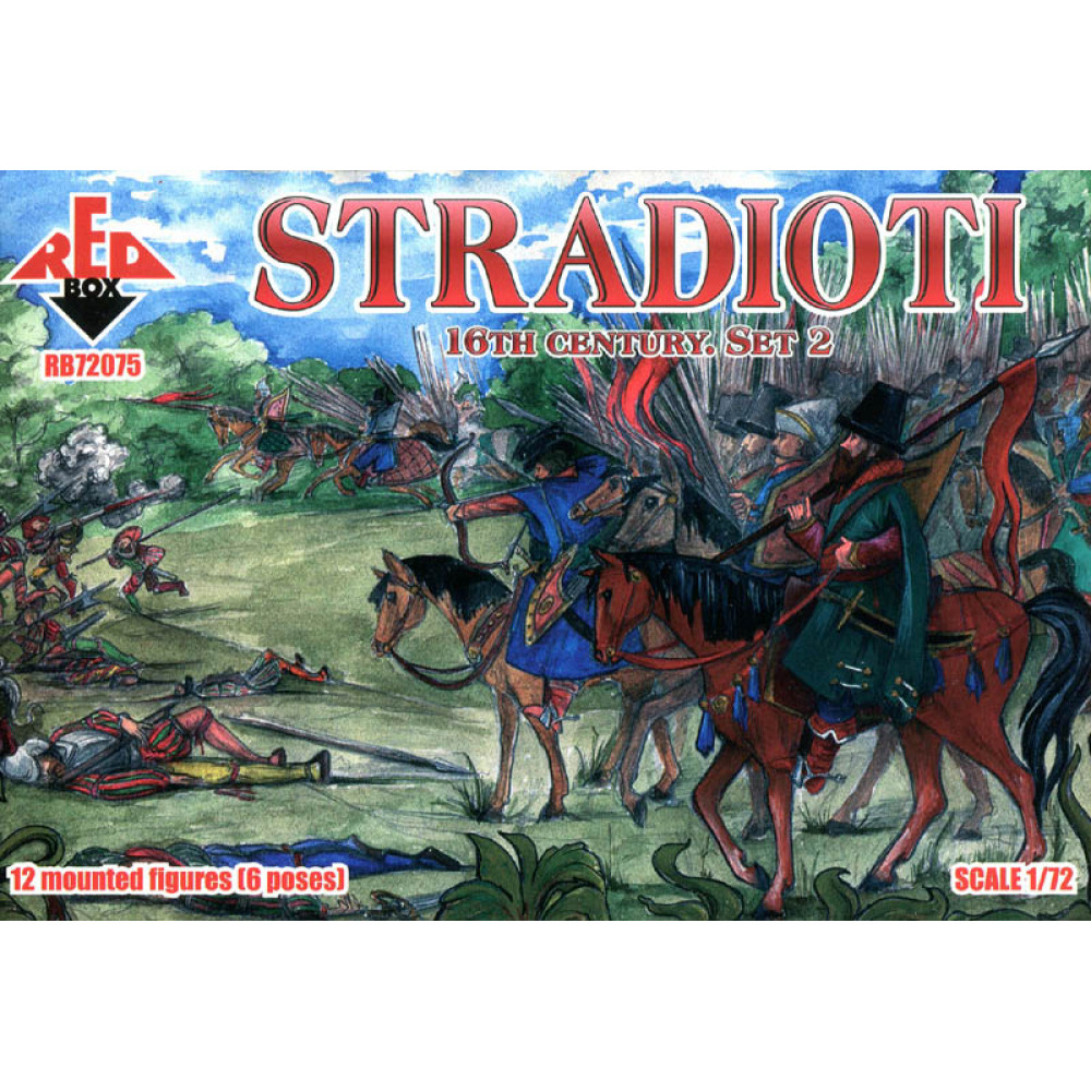 Stradioti. 16th century. Set 2  1/72 RedBox 72075