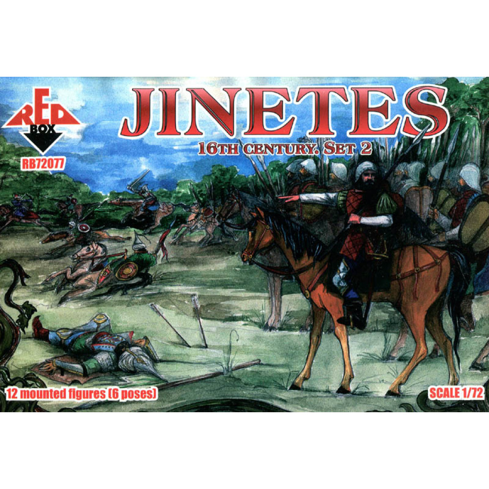 Jinetes. 16th century. Set 2  1/72 RedBox 72077