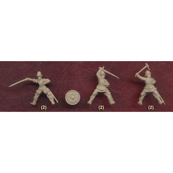 Jinetes. 16th century. Set 2  1/72 RedBox 72077