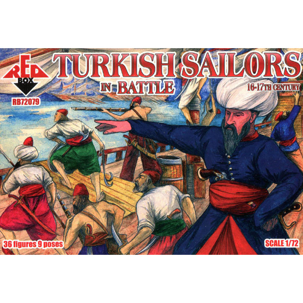 Turkish Sailors in Battle 16-17 centry  1/72 RedBox 72079