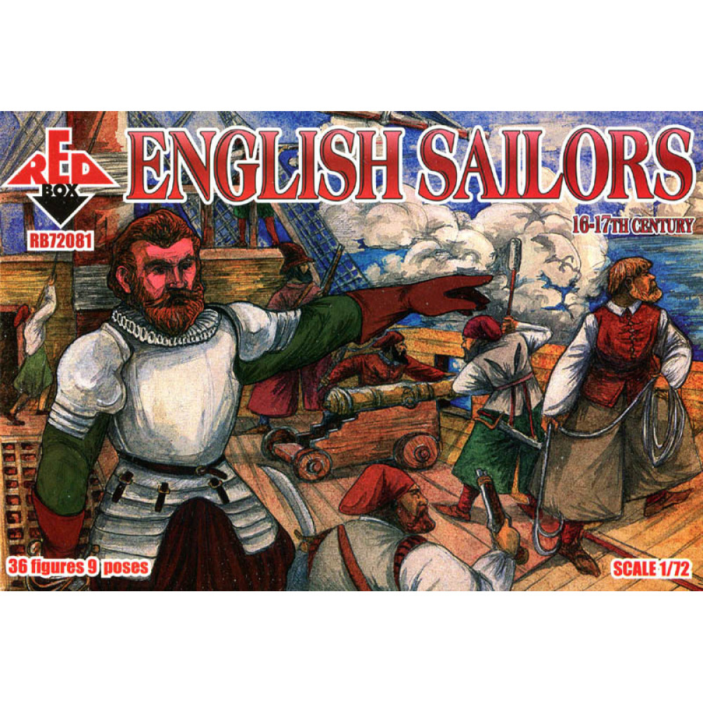 English Sailors 16-17 centry  1/72 RedBox 72081