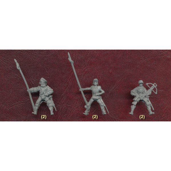 European Light Cavalry.  16 centry. Set 2 1/72 RedBox 72085