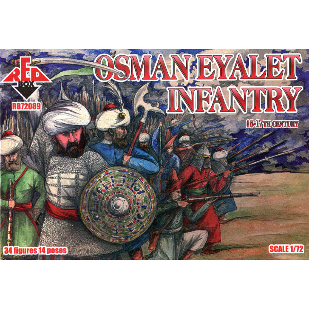 Osman Eyalet  Infantry 16-17 century  1/72 RedBox 72088