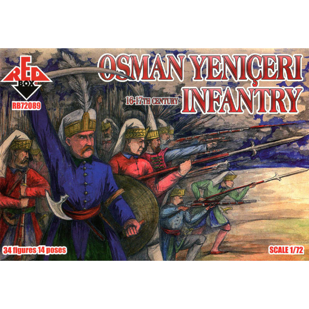 Osman  Yeniçeri Infantry  16-17 century 1/72 RedBox 72089