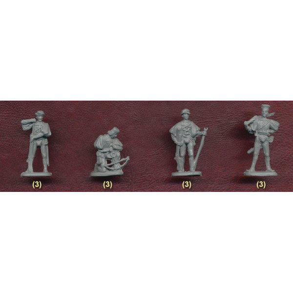 Italian Infantry. Set 1. 16 centry 1/72 RedBox 72099
