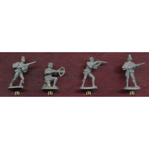 Italian Infantry. Set 1. 16 centry 1/72 RedBox 72099