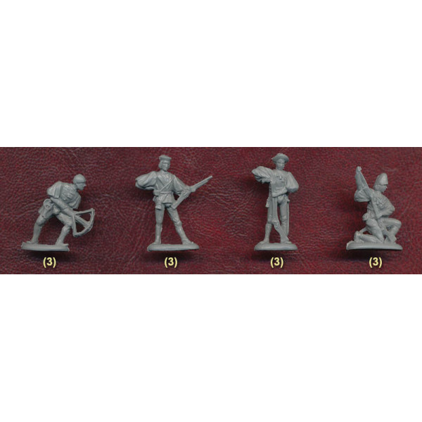 Italian Infantry. Set 1. 16 centry 1/72 RedBox 72099