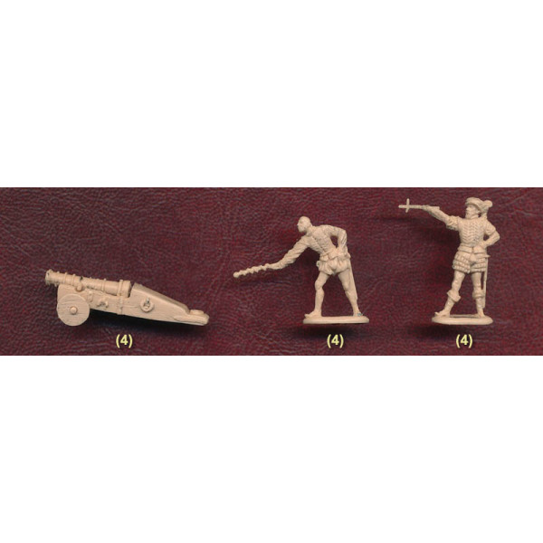 Spanish Sailors Artillery  16-17 centry  1/72 RedBox 72104