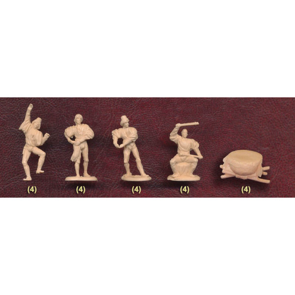 Italian Sailors  16-17 centry. Set 1  1/72 RedBox 72105