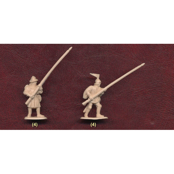 Burgundian infantry and knights (2 set). 15 century 1/72 RedBox 72110