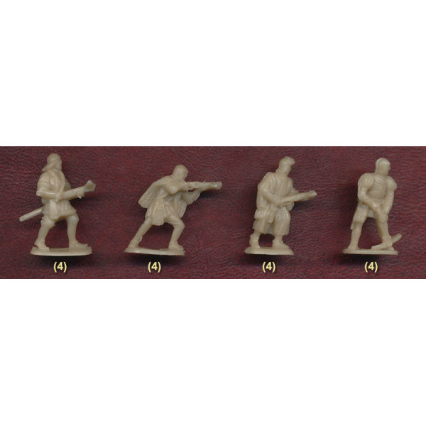 Burgundian crossbowmen. 15 cent 1/72 RedBox 72124