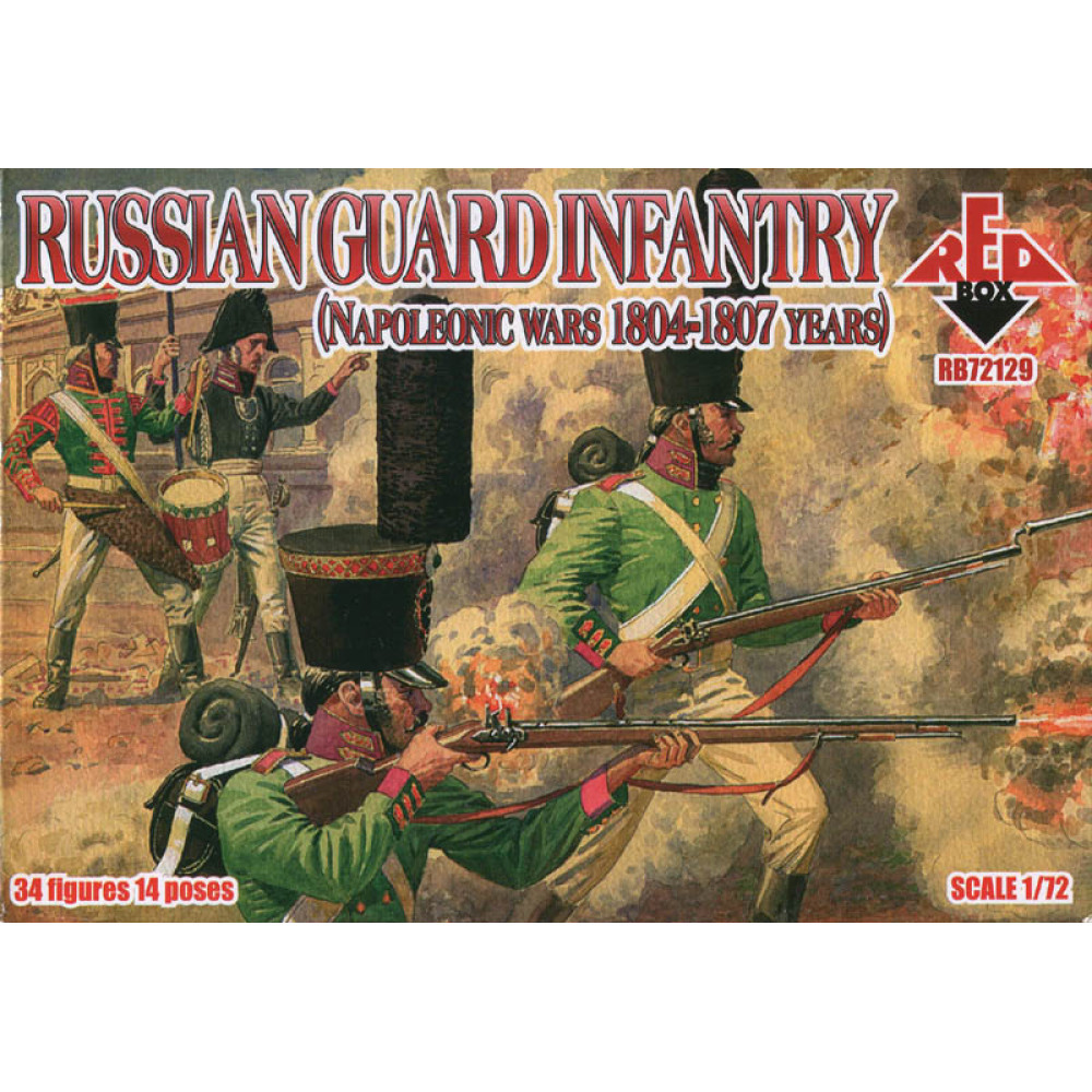 Nap. Russian Guard Infantry. 1804-1807  1/72 RedBox 72129