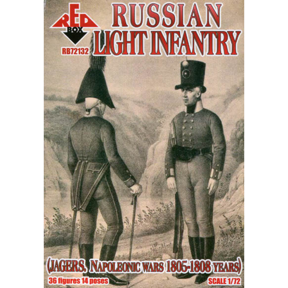 Nap. Russian Light Infantry (Jаgers) 1803-1807  1/72 RedBox 72132