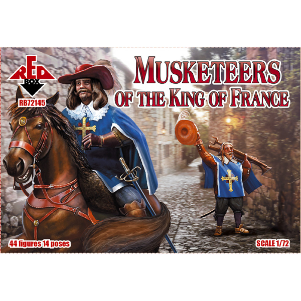 Musketeers of the King of France (44 )  1/72 RedBox 72145