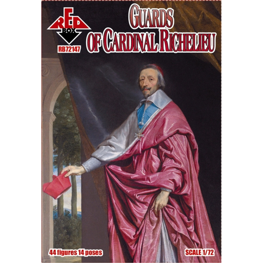 Guards of Cardinal Richelieu  (44 figures )  1/72 RedBox 72147