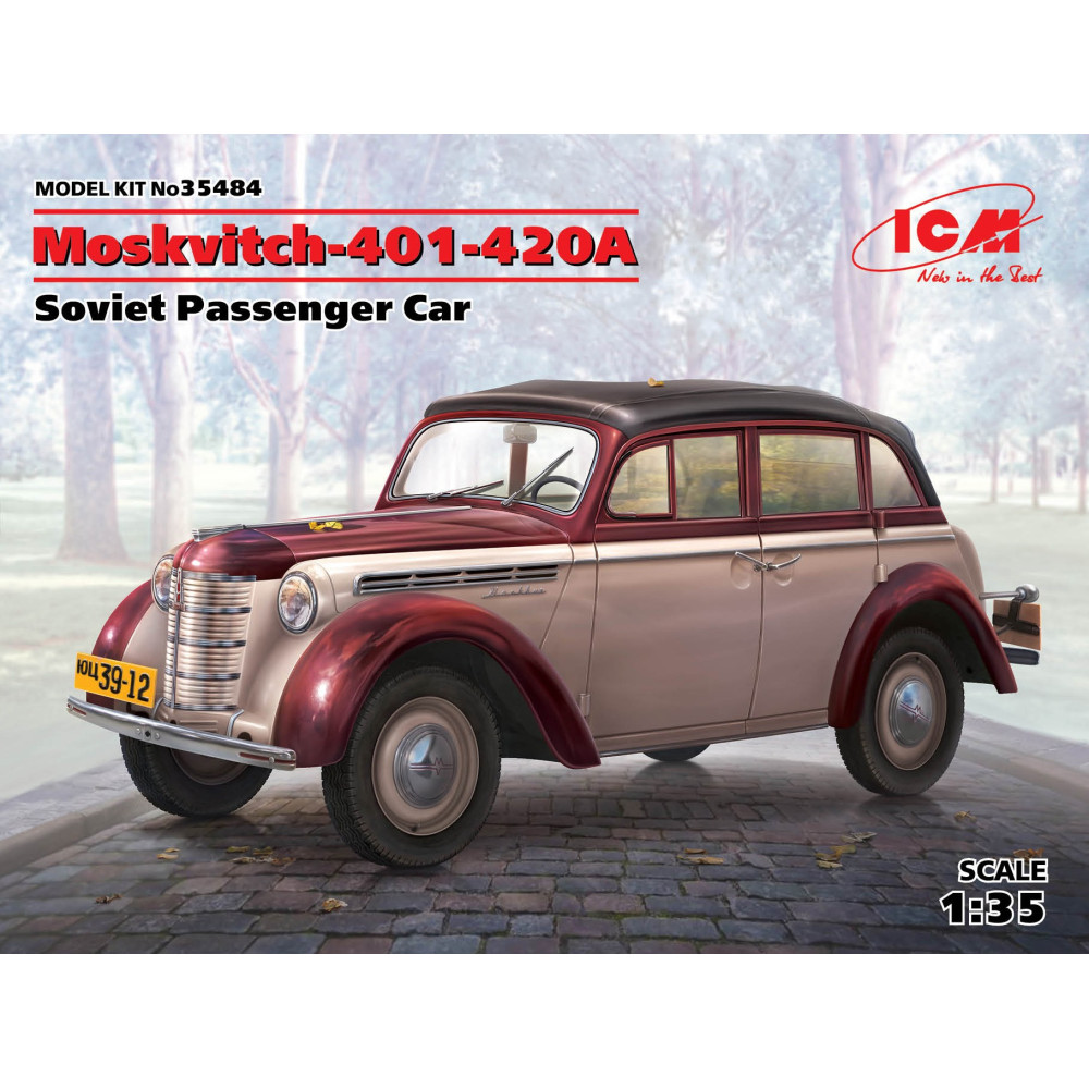 "Москвич-401-420А", Радянський легковий автомобіль 1/35 ICM 35484
