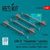 Ракети AIM-9L "Sidewinder" (4 шт.) 1/48 ResKit RS48-0481