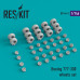 777-300 wheels set (Resin) 1/144 ResKit RS144-0003