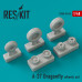 A-37 Dragonfly wheels set 1/48 ResKit RS48-0168