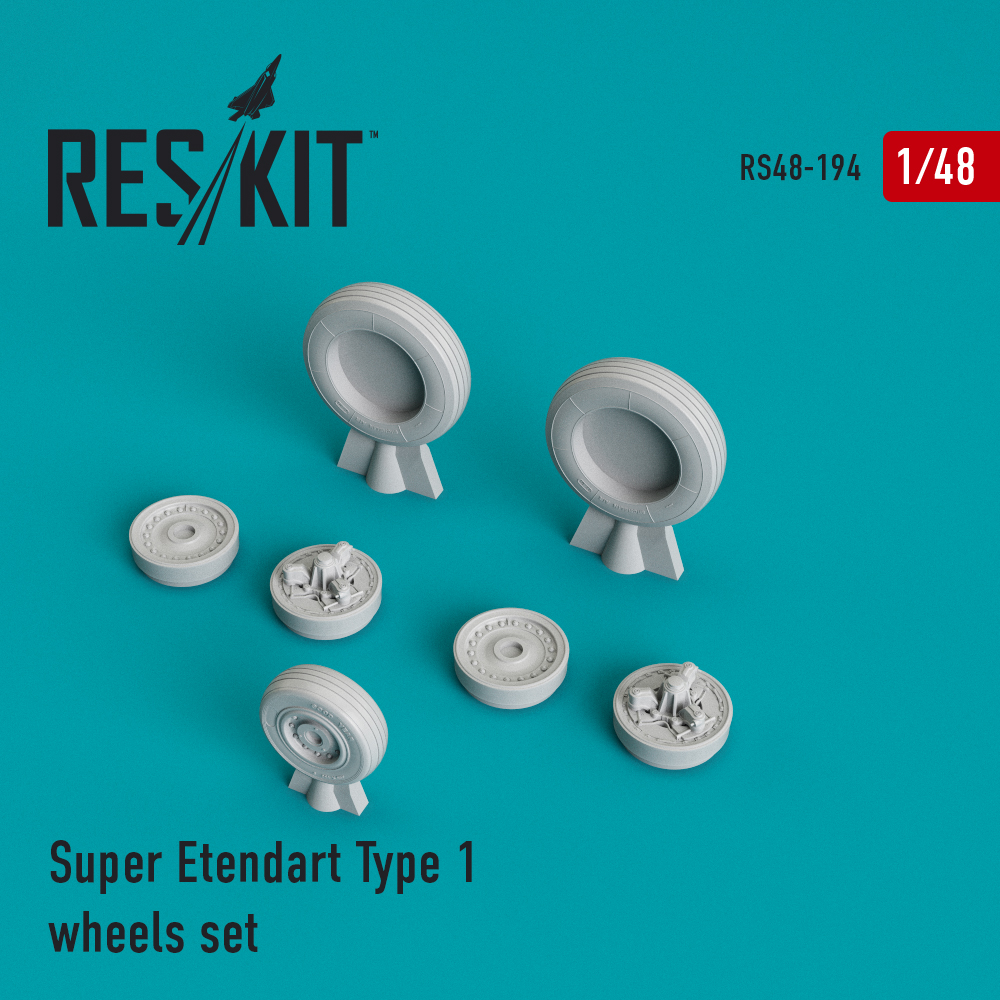 Super Etendart Type 1 wheels set 1/48 ResKit RS48-0194