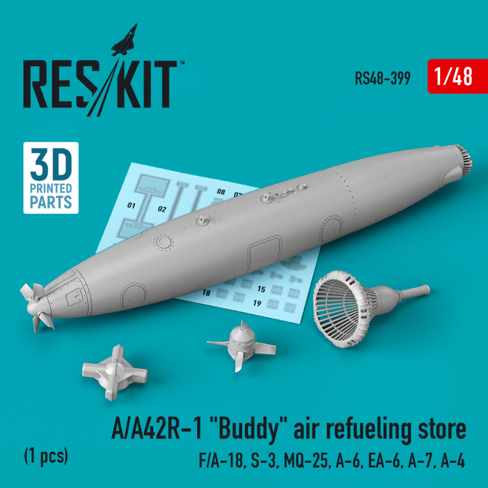 А/А42Р-1 "Будді" дозаправник (1 шт.) (3D друк) 1/48 ResKit RSU48-0399