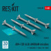 Ракети AIM-120 (A,B) AMRAAM (4 шт.) (3Д Друк) 1/48 ResKit RS48-0407