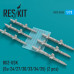 BDZ-USK Racks (Su-24/27/30/33/34/35) (6 pcs)  1/72 ResKit RS72-0160