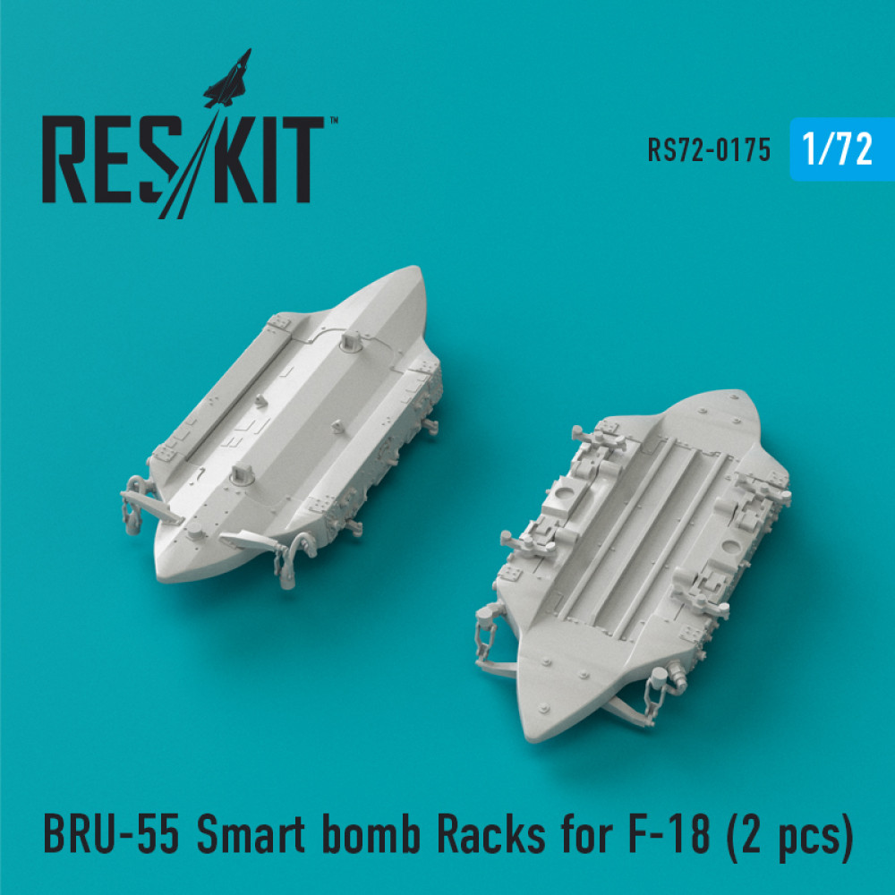 Балковий тримач BRU-55 для F-18 (2 шт.) 1/72 ResKit RS72-0175 Балковий тримач BRU-55 для F-18 (2 шт.) 1/72 ResKit RS72-0175