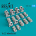 Смоляні колеса для Ту-22 1/72 ResKit RS72-0184