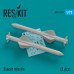 Ракети Exocet (2 шт) Super Etendart, Mirage 2000 1/72 ResKit RS72-0195