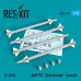 AIM-9X  "Sidewinder"  ракета (4 шт.) (F-15, F-16, F-18, F-35) 1/72 ResKit RS72-0239