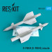 R-98KM (K-98KM) ракета (2 шт.) (Су-11, Су-15, Як-28) 1/72 ResKit RS72-0267