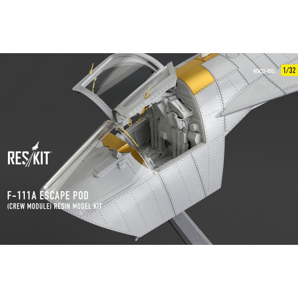 F-111A Escape Pod (модуль екіпажу) полімерна модель 1/32 ResKit RSK32-0001