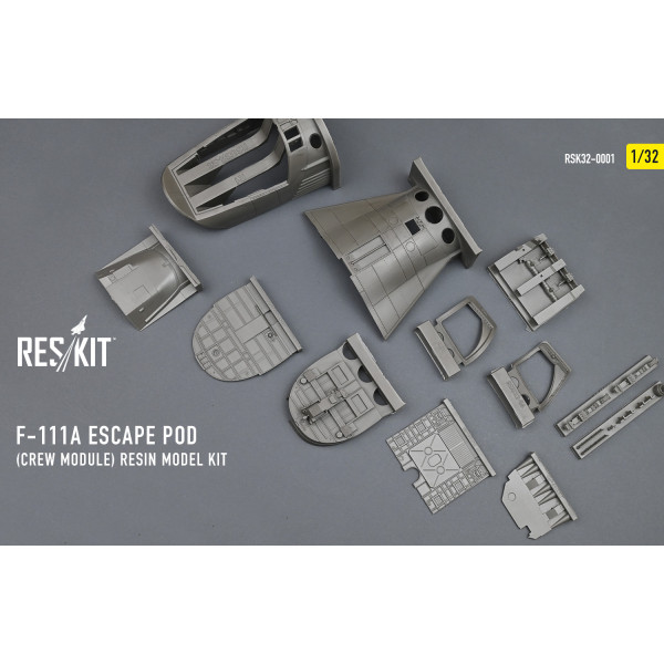 F-111A Escape Pod (модуль екіпажу) полімерна модель 1/32 ResKit RSK32-0001