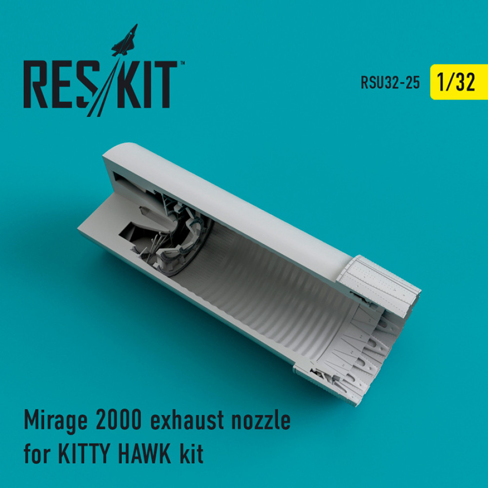Вихлопні форсунки для Mirage 2000 для KITTY HAWK KIT 1/32 ResKit RSU32-025