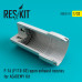 Вихлопні форсунки для F-16 (F110-GE) відкриті для ACADEMY Kit 1/32 ResKit RSU32-031