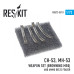 CH-53, MH-53 Комплект зброї (Browning M50) і патрубок патронів 1/72 ResKit RSU72-0011