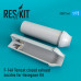 Вихлопні форсунки для F-14A Tomcat закриті для Hasegawa Kit 1/72 ResKit RSU72-0066