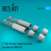 Вихлопні форсунки для F-14D Tomcat закриті для GWH Kit 1/72 ResKit RSU72-0075