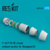 Вихлопні форсунки для F-16 F110-GE закриті для Hasegawa Kit 1/72 ResKit RSU72-0082