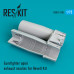 Вихлопні форсунки для Eurofighter відкриті для Revell Kit 1/72 ResKit RSU72-0108