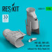 Вихлоп MH-60L, MH-60S, HH-60G, HH-60H для комплекту Kitty Hawk (3D друк) 1/35 ResKit RSU35-0019 Вихлоп MH-60L, MH-60S, HH-60G, HH-60H для комплекту Kitty Hawk (3D друк) 1/35 ResKit RSU35-0019