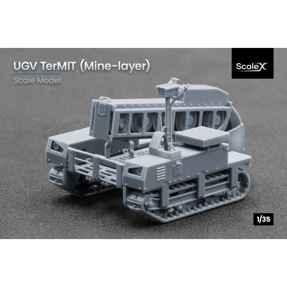 UGV "Termit" "Mine delivery"  (3D Print) 1/35 ScaleX VG 35008