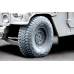 HMMWV MT/R 24-bolt Sagged wheel set  "ICM" (3D Print) 1/35 ScaleX WM 35001S