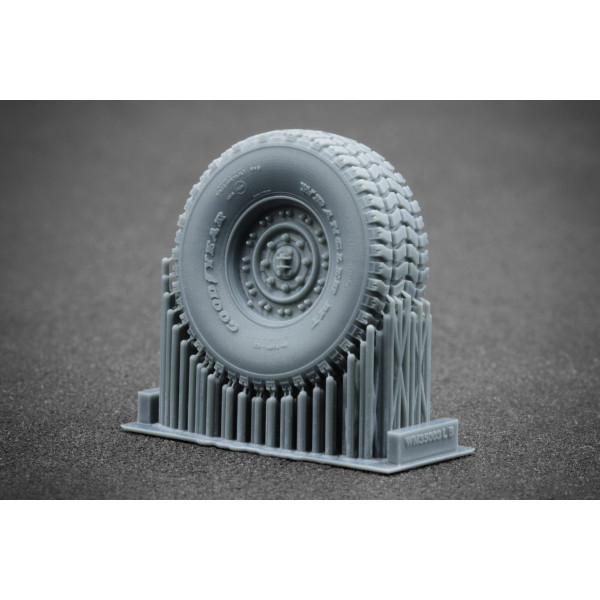 HMMWV MT 24-bolt Ordinary wheel set "ICM, Academy" (3D Print) 1/35 ScaleX WM 35003