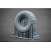 HMMWV MT 24-bolt Ordinary wheel set "ICM, Academy" (3D Print) 1/35 ScaleX WM 35003