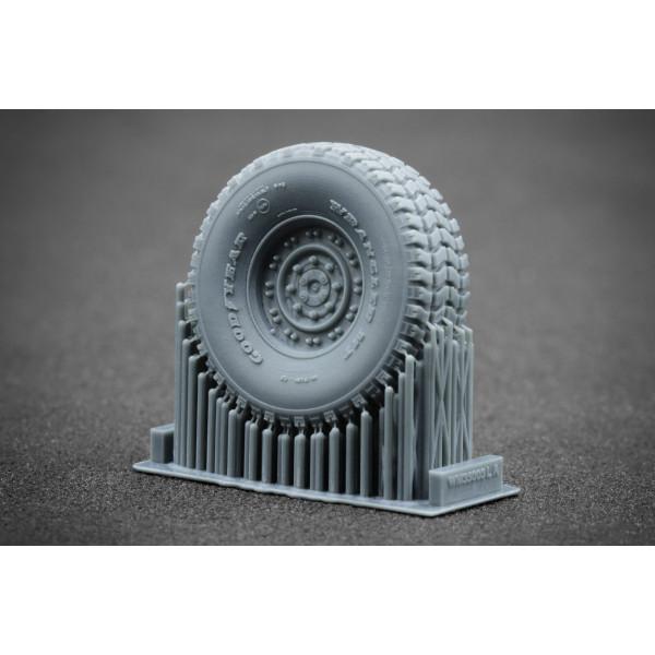 HMMWV MT 24-bolt Ordinary wheel set "ICM, Academy" (3D Print) 1/35 ScaleX WM 35003