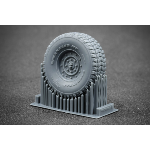 HMMWV MT 12-bolt Ordinary wheel set "ICM, Academy" (3D Print) 1/35 ScaleX WM 35004