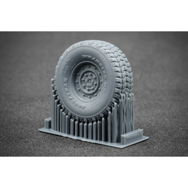 HMMWV MT 12-bolt Ordinary wheel set "ICM, Academy" (3D Print) 1/35 ScaleX WM 35004