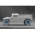 HMMWV MT 12-bolt Sagged  wheel set "ICM, Academy" (3D Print) 1/35 ScaleX WM 35004S